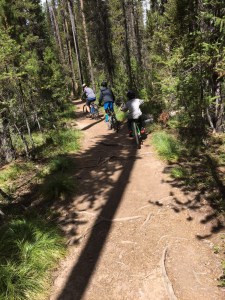 boys mountain biking waterfalls whole 30